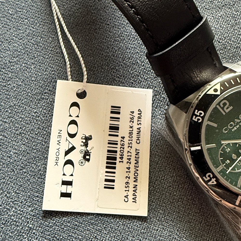 NWT COACH Cole Watch - Picture 8 of 13